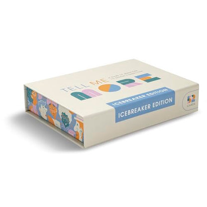 Compendium Tell Me More: Icebreaker Edition – A Conversation-Starter Game of 52 Questions to Deepen Connections - color: Icebreaker Edition