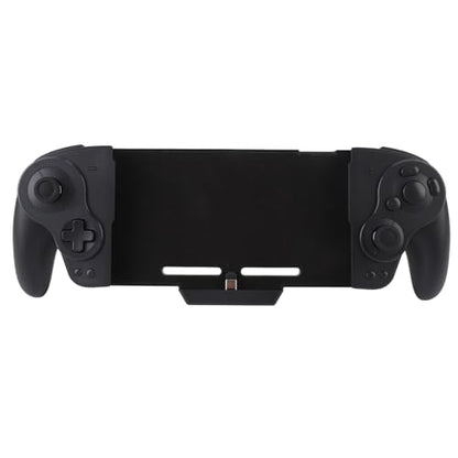 ASHATA Wireless Joypad for Pro Controller Compatible with OLED One Piece Joypad with Mechanical Keys RGB Lighting Adjustable Vibration for OLED Gaming (Black) - color: Black