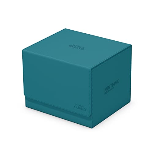Ultimate Guard Minthive 30+, Deck Case for 30 Magnetic Card Cases, Perfect Storage for Graded Cards, Petrol, Secure Closure & Snaplock Mechanism - color: Petrol