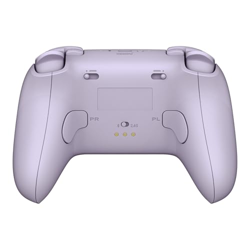 8Bitdo Ultimate 2 Wireless Controller for PC, Apple/Steam/Android,Evernight | Officially Licensed by Honkai: Star Rail, TMR Joysticks, Hall/Tactile Triggers, 1000Hz, 8Speed, RGB Fire Ring, Charging Dock - color: Evernight