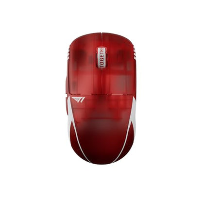 Pulsar Gaming Gears X2 Crazylight Wireless Gaming Mouse, Ultra Lightweight 1.27 oz (36g), Optical Switch, 32000 DPI, 750 IPS, XS-1 Sensor, 8k Compatible (Mini, Red, T1 Edition) - color: T1 Edition (Red), size: Mini, style: X2 CrazyLight