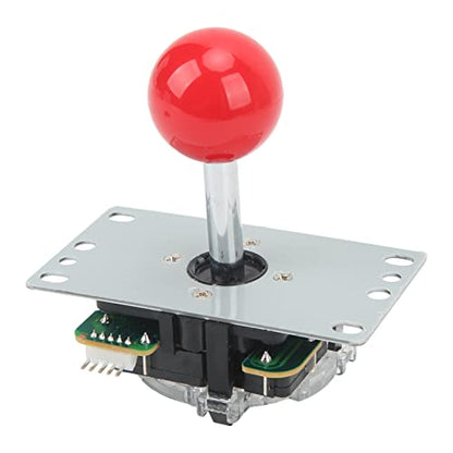 Joystick, High Sensitivity Light Resilience Game Fighting Stick Small Shaking Distance for Game Console(Red) [video game] [video game]