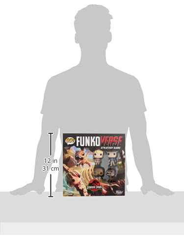 Funkoverse: Jurassic Park 100 4-Pack Board Game,2 TO 4 players, Multicolour - style: Jurassic Park 100 4-Pack