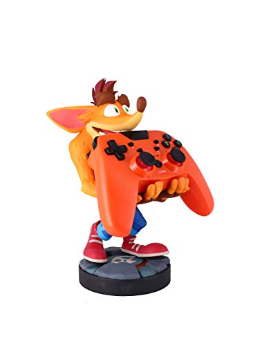 Exquisite Gaming Crash Bandicoot Cable Guys Controller Holder & Phone Stand, Device Organizer