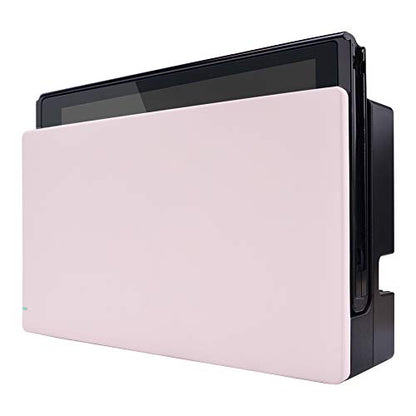 eXtremeRate Cherry Blossoms Pink Custom Faceplate for Nintendo Switch Charging Dock, DIY Replacement Housing Shell for Nintendo Switch Dock - color: Cherry Blossoms Pink