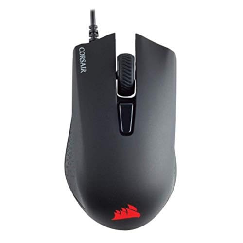 Corsair Harpoon PRO RGB Wired Lightweight FPS/MOBA Gaming Mouse – 12,000 DPI – 6 Programmable Buttons – iCUE Compatible – PC, Mac, PS5, PS4, Xbox – Black