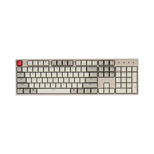 Keychron C2 Full Size Wired Mechanical Keyboard Compatible with Mac, Keychron Brown Switch, 104 Keys ABS Retro Color Keycaps Gaming Keyboard for Windows, USB-C Type-C Braid Cable - color: Keychron Brown Switch