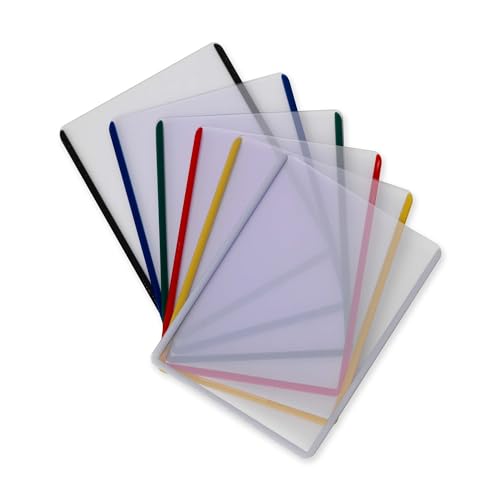 Vault X 35pt Toploaders Multicolour (120 Pack) 3" x 4" Card Holders TCG | Protects & displays cards, 35pt rigid. 3" x 4" toploaders in assorted colours, crystal-clear front. 120-pack for sports. - size: 120 Pack, style: 35pt