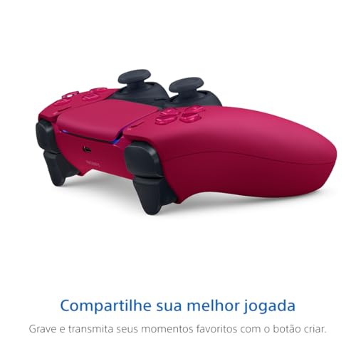 PlayStation DualSense™ Wireless Controller – Cosmic Red - for PS5, PC, MAC & Mobile - color: Cosmic Red