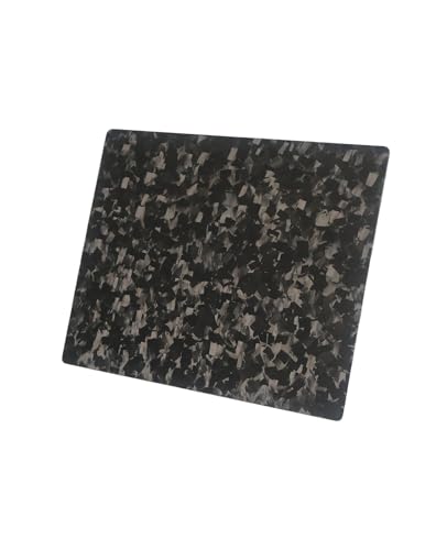 Multipurpose Carbon Fiber Mouse Pad - Hard, Thin, and Lightweight for Office, Gaming, and Daily Computer Use on Desk or Lap (Forged, Medium) - color: Forged, size: 9.8L x 8W inches