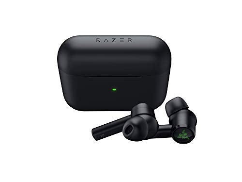 Razer Hammerhead True Wireless Pro Bluetooth Gaming Earbuds: THX Certified - Advanced Hybrid Active Noise Cancellation - 60ms Low-Latency - Touch Enabled - <20 Hr Battery Life - Classic Black - style: Classic