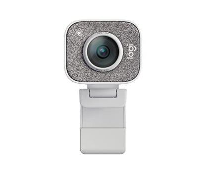 Logitech StreamCam - Webcam for Live Streaming on YouTube and Twitch, Full HD 1080p at 60fps, USB-C Connection, Facial Tracking, Autofocus, Vertical Videos, Light Grey | Full HD 1080p at 60fps, USB-C Connection, Facial Tracking, Autofocus, Vertical Videos