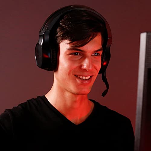 Acer Nitro Gaming Headset with Flexible Omnidirectional Mic, Adjustable Headband, (Pack of 1) - style: Nitro Headset