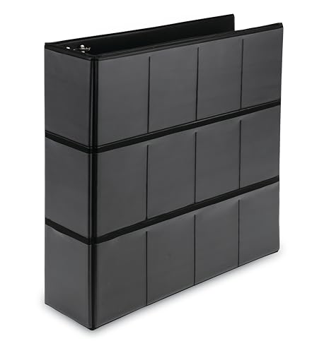 Samsill Trading Card Binder with 20-Pack of 9 Pocket Card Sleeves (Holds 360 Cards), Customizable Cover, 2" D-Ring Binder for Collectors, Top Loading, Card Storage for Football Cards