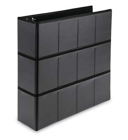 Samsill Trading Card Binder with 20-Pack of 9 Pocket Card Sleeves (Holds 360 Cards), Customizable Cover, 2" D-Ring Binder for Collectors, Top Loading, Card Storage for Football Cards