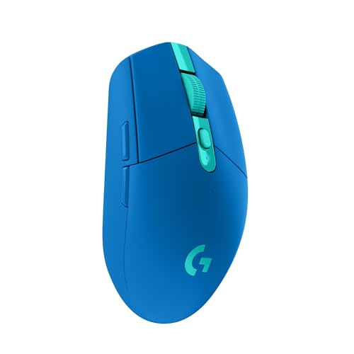 Logitech G305 Lightspeed Wireless Gaming Mouse - Blue - color: Blue, style: Classic