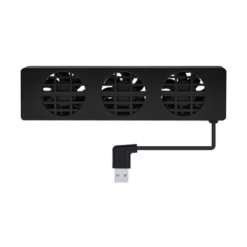 Mcbazel Dobe External Dock Set for Switch Cooling Fan Cooling Stand Cooler with 3 Fans (Not for Switch 2/Switch OLED)