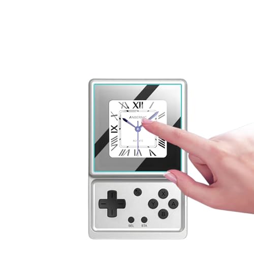 RG Rotate Screen Protector - Premium Tempered Glass with 9H Hardness, HD Ultra Clear Display, Bubble-Free Installation, Anti-Scratch Round Edges, Precision Cut for Perfect Fit on RG Rotate Handheld Game Console
