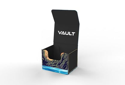 Vault- TCG/MTG 100+ Card Color Combo Deck Box (Island) - color: Island