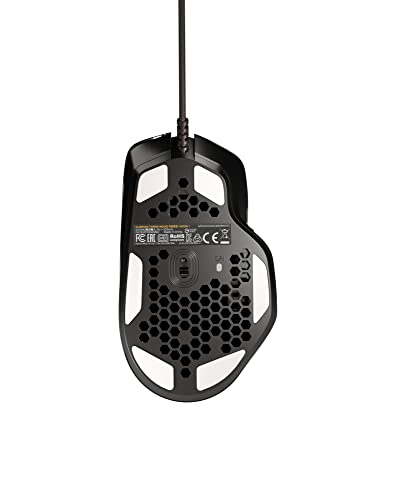 GLORIOUS Gaming Model I Wired Gaming Mouse - 69g Superlight, 2 Swappable Buttons, RGB, PTFE Feet, 9 Programmable Buttons, Side Thumb Rest - Black - color: Matte Black, size: Model I Wired