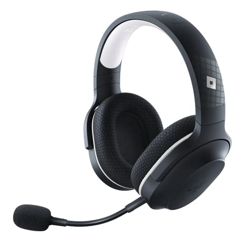 Razer Barracuda X Wireless Gaming & Mobile Headset (PC, PlayStation, Switch, Android, iOS): 2.4GHz Wireless + Bluetooth - Lightweight - 40mm Drivers - Detachable Mic - 50 Hr Battery - Roblox Edition - color: Roblox, size: Standard, style: Barracuda X