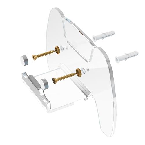 Wall Mounted Controller Stand Space Saving Gamepad Wall Hanger Hook with Stable Acrylic Frame Stylish Organiser