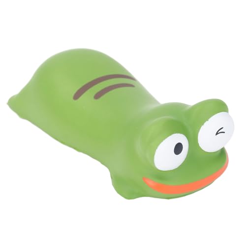 Ergonomic Animal Wrist Rest Pad - Memory Foam Mouse Pad Support for Office Computer Desk with Anti-Skid Base, 5.1x2.7x1.18 inches/13x7x3 cm, Brown Pink Green - size: Frog