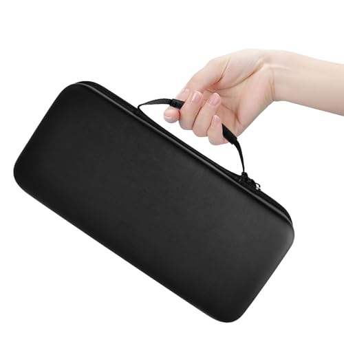 Travel Carrying Case Bag for MSI Claw 8 AI+ A2VM Polar Tempest Edition PC Gaming Handheld,EVA Standing Hard Shell Cover Accessories Pocket for MSI Claw 8 AI+ Handheld Console Power Cord