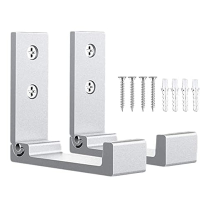 OHIYO Folding Wall Hooks 2PCS Foldable Hooks Bearing Load 33lb/15kg Wall Mounted Heavy Duty No Rust Aluminum Alloy Folding Coat Hooks for Hanging Coat & Bags & Hat & Backpack (Silver) - color: Silver-2 Pack