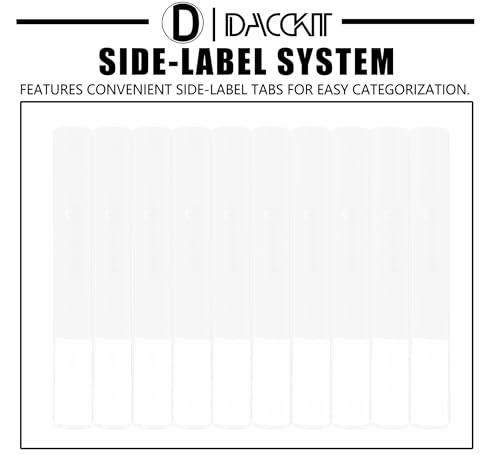 D DACCKIT Card Binder 16 Pocket - Fits 1024 Cards，4X4 Ringless Card Album with Sleeves for Trading Cards & Sports Cards（Model A，Classic White） - color: Classic White