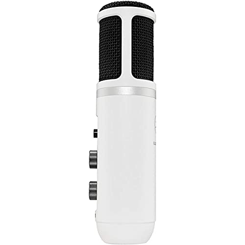 Mackie EM-Series, Limited Edition White USB Condenser Microphone (EM-USB-LTD) - size: USB, style: Compact - White