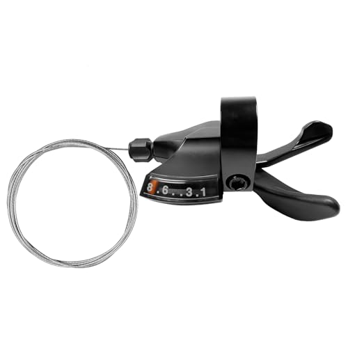 8 Speed Shifter SL-M315-8R Bike Shifter Right Thumb Gear Shifter | 8 Speed Shifter for Moutain Bike Commuter Bike Touring Bike,with Visual Window,Skip 3 Gears in a Row,Durable,Low Resistance