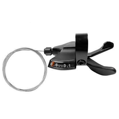 8 Speed Shifter SL-M315-8R Bike Shifter Right Thumb Gear Shifter | 8 Speed Shifter for Moutain Bike Commuter Bike Touring Bike,with Visual Window,Skip 3 Gears in a Row,Durable,Low Resistance