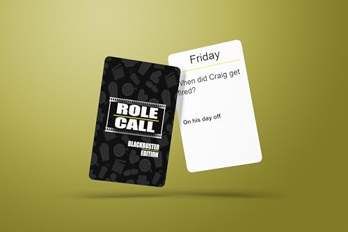 CP TIME Role Call: Blackbuster Edition - Movie Trivia Game for Adults, Black Culture Games, Family Fun, Great for Family Game Nights!