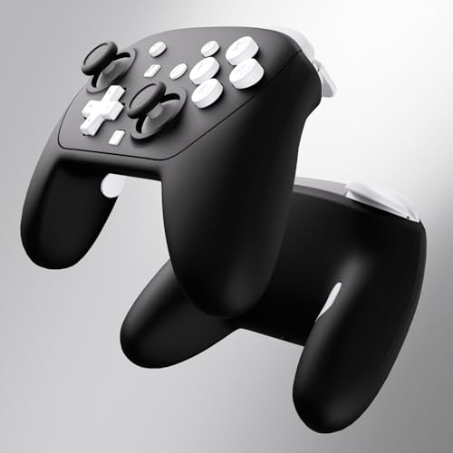 eXtremeRate DIY Replacement Full Set Buttons for Nintendo Switch 2 Pro Controller, Custom ABXY Dpad + - Home Capture Power L R ZR ZL Triggers Sync GL GR Buttons for Switch 2 Pro Controller - White - color: White