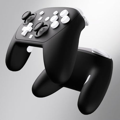 eXtremeRate DIY Replacement Full Set Buttons for Nintendo Switch 2 Pro Controller, Custom ABXY Dpad + - Home Capture Power L R ZR ZL Triggers Sync GL GR Buttons for Switch 2 Pro Controller - White - color: White