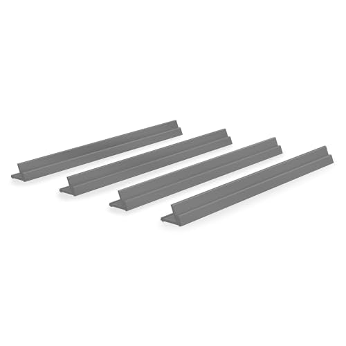 Hands Free Card Holder Stand, Non-Slip, 4 pieces, 13.4 Inches (34 cm), Made in Japan, for Card Games, Lightweight, TCG, (Dark Gray) - style: 4 Pack-Dark Gray