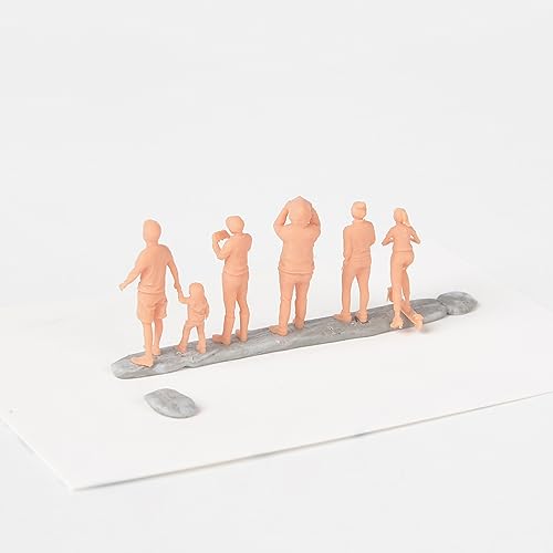 MRY-SFW Yao's Studio LYT72107 1/72 20mm Miniature Factory Building Military Car Railroad Track Accessory Props Diorama Scenery Miniature Character Model Multi Pose Figures 5pcs