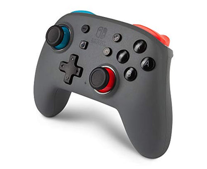 PowerA Nano Enhanced Wireless Controller for Nintendo Switch - Grey-Neon - color: Gray