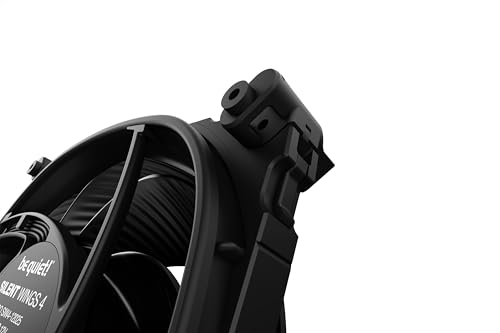 be quiet! Silent Wings 4 120mm PWM High Speed 2500 RPM Premium Low Noise Cooling Fan | 4-Pin | BL094 - color: Black, size: 120mm