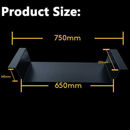 Racing Game USB Handbrake Drift Adapter Board for Logitech G27 G29 Steam Racing Game Simulation Bracket Accessories (Under Table Bracket, Black) - size: Under table bracket