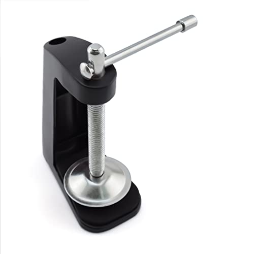 Heavy-duty Metal Table Mount Clamp C Shape Clip Bracket for Microphone Suspension Boom Scissor Arm Stand Holder with Adjustable Positioning Screw, Fits up to 2.16"/5.5cm Desktop Thickness