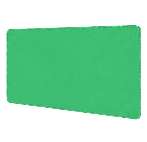 Large Tabletop Game Playmat - Poker, Mahjong, Card and Roleplaying Games - Water and Stain Resistant Non-Slip Desk Mat With Thick Stitched Edge Cushioned Rubber (240 * 120cm * 2mm) Green - color: Green, size: 94.5" x 47.2"
