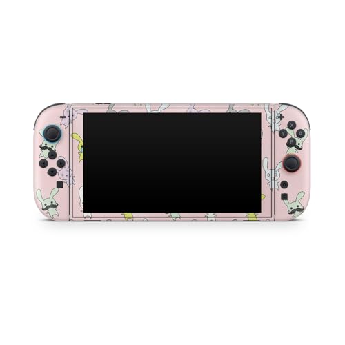 Glossy Glitter Gaming Skin Compatible with Nintendo Switch 2 Console Only - Bunny Bunches - Premium 3M Vinyl Protective Wrap Decal Cover - Easy to Apply | Crafted in The USA by MightySkins - color: Bunny Bunches, size: Switch 2 Console Skin Only, style: G