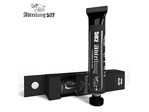 Abteilung 502# ABT110 - Modeling Oil Color Plastic Model Paints (Black) - color: Black, size: 0.7 Fl Oz (Pack of 1)