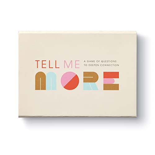 Tell Me More: A Conversation Starter Game of Questions to Deepen Connection - color: Original Edition