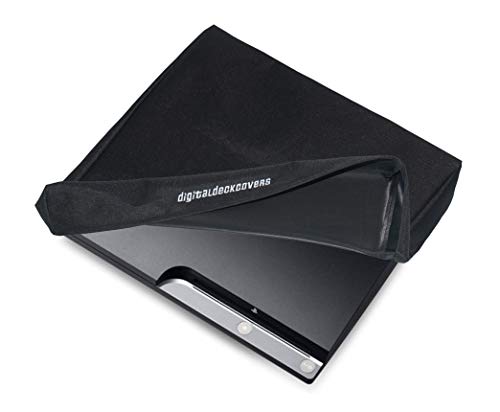 PS3/XBOX360 Console Dust Cover, Black | Antistatic, Water Resistant, Premium Fabric, Gaming System Protector