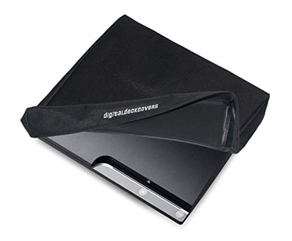 PS3/XBOX360 Console Dust Cover, Black | Antistatic, Water Resistant, Premium Fabric, Gaming System Protector