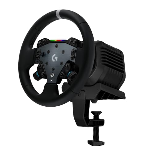 Logitech G RS50 Direct Drive Racing Wheel, Hub, & Base for Xbox/PC | 8 Nm Direct Drive, 11 inch Wheel, 13 Buttons, Adjustable Paddle Shifters, TRUEFORCE Force Feedback Integration - style: Xbox | PC