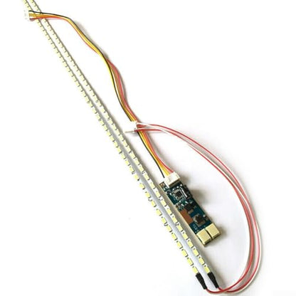 533mm LED Backlight Strip Kit, High Brightness 700 Nits, Upgrade for 15 23 Inch LCD Monitor, 5630 Lamp Beads, Energy Saving Fiberglass Board, for Easy Install with Driver and Cable